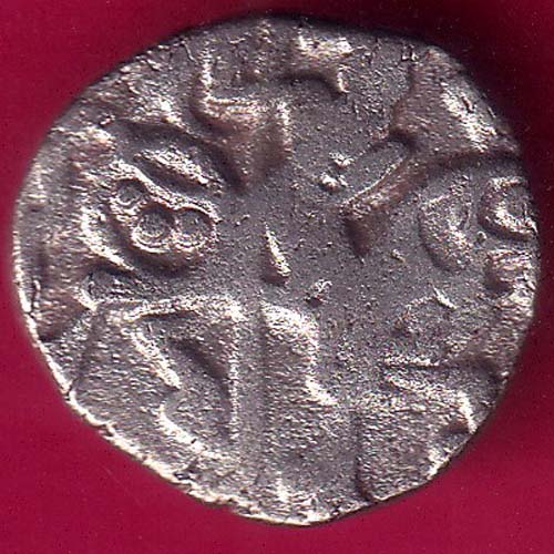 DELHI SULTAN SAMANT DEVA HORSE MAN & BULL TYPE COIN@HUB5159
