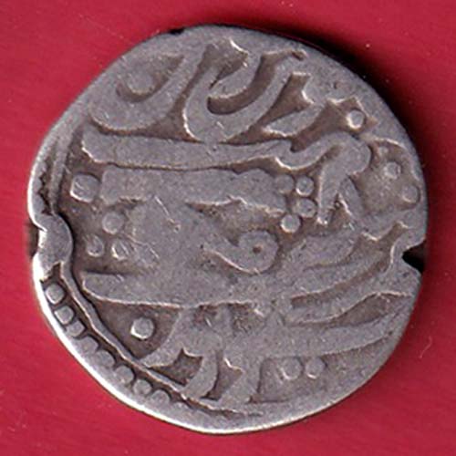 GWALIOR STATE ONE RUPEE JAYAJI RAO SHEOPUR MINT AH 1228/ RY 8 RARE SILVER COIN:-oo4255