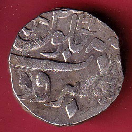 BARODA STATE ONE RUPEE SILVER COIN-oo4556
