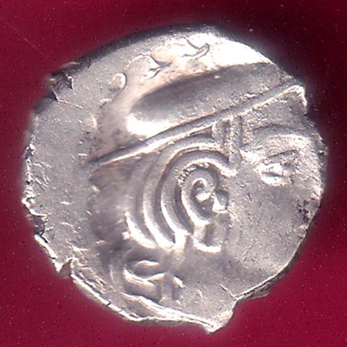 ANCIENT INDIA KSHATRAP DYNASTY KINGS PORTRAIT RARE SILVER COIN :- OO1202