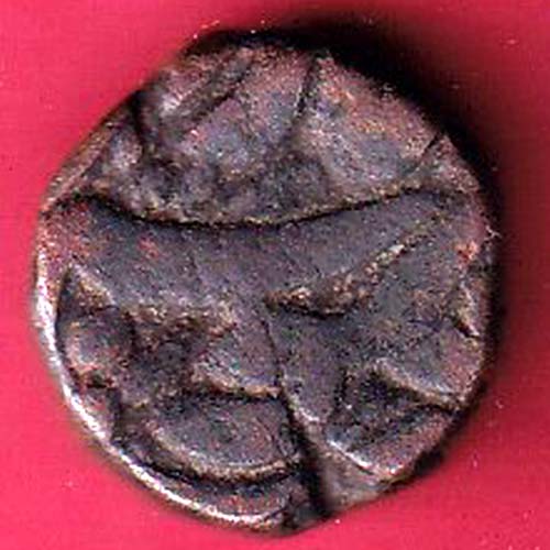 Mughals Akbar Burhanpur Mint Half Dam– OO2771