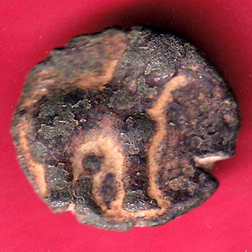 Ancient india Satvahana satkarni coinage rare coin – S1101
