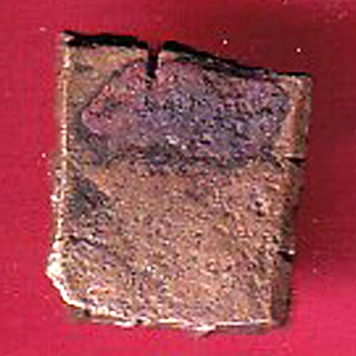 ancient cetral india copper punchmark ujjainy symbols on coin - OO2232