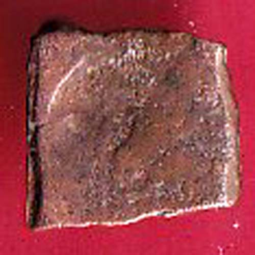 ancient cetral india copper punchmark ujjainy symbols on coin  – OO2495