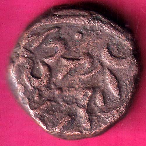 sirohi state one paisa copper coin –@HUB3423