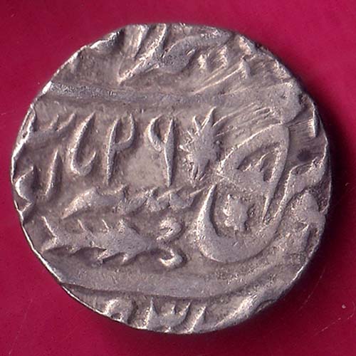 Awadh State Ah 1229/Ry 26 One Rupee–@HUB4371