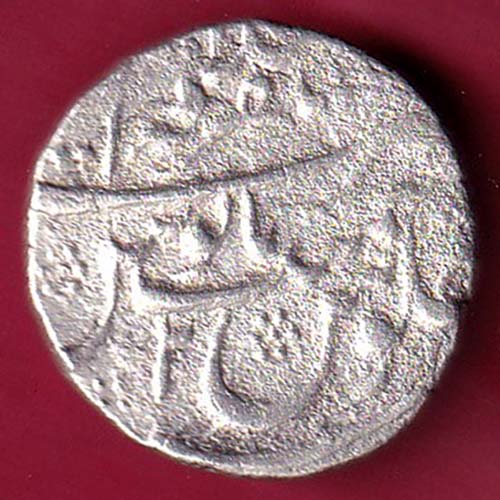 Mughals Shahalam bahadur ajmer mint one rupee silver coin – OO2766