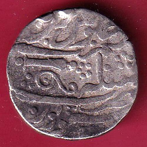 GWALIORE STATE Akbar Shah II [Daulat Rao] 1 Rupee– OO2712