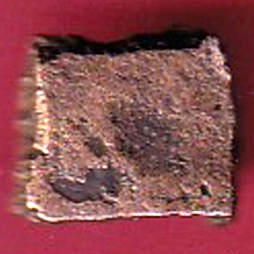 ancient cetral india copper punchmark ujjainy symbols on coin – OO2455