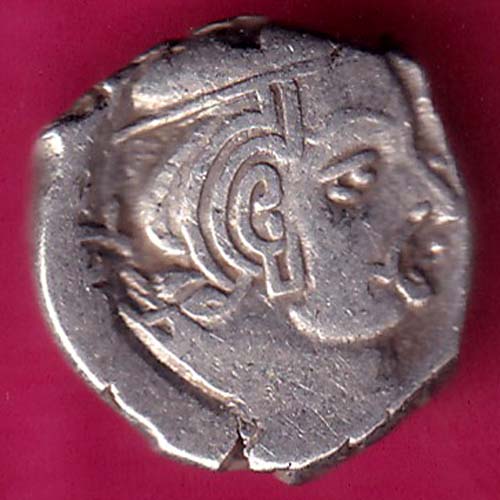 Ancient Western Kshatrap brockage Lakhi–@HUB4186