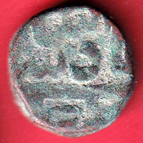mughals Muhammad Shah elichpur Mint one paisa copper coin –@HUB5361