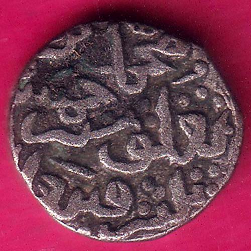 DELHI SULTAN 715-727 Ghiyath al-din Tughluq 4 Gani Scare COIN–@HUB3414