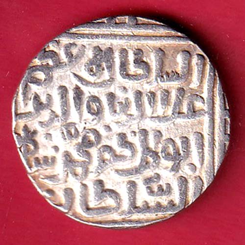delhi sulatanate Ala’ al-Din Muhammad Khilji one tanka silver coin-oo5951