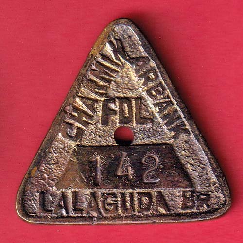 TOKEN:CHARMINAR BANK LALAGUDA BR 142  :- OO3227
