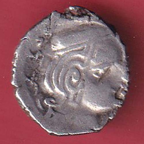 ANCIENT INDIA KSHATRAP DYNASTY KINGS PORTRAIT RARE SILVER COIN :- OO3022