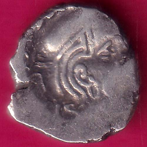 ANCIENT INDIA KSHATRAP DYNASTY KINGS PORTRAIT RARE SILVER COIN –@HUB5707