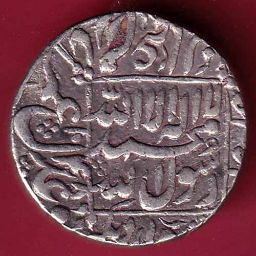 MUGHALS  SHAHJAHAN AHMEDABAD MINT ONE RUPEE RARE SILVER COIN –@HUB1681