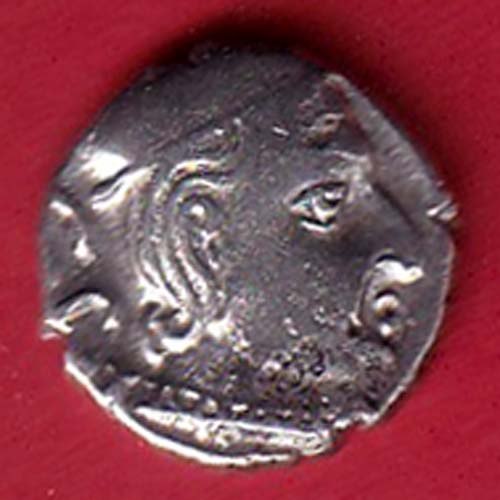 ANCIENT INDIA KSHATRAP DYNASTY KINGS PORTRAIT RARE SILVER Beautiful Coin:- oo4024