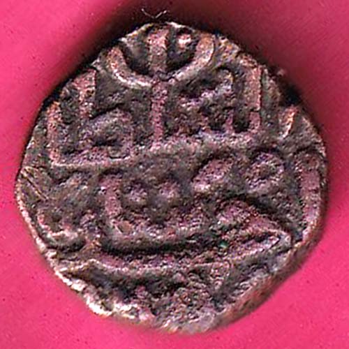 gujarat ahmedshah ONE falus copper coin Weight - OO2810