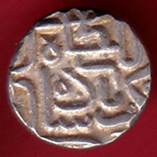 Mughals Akbar Gujarat Type Silver Tanka  Rare Coin –@HUB5250