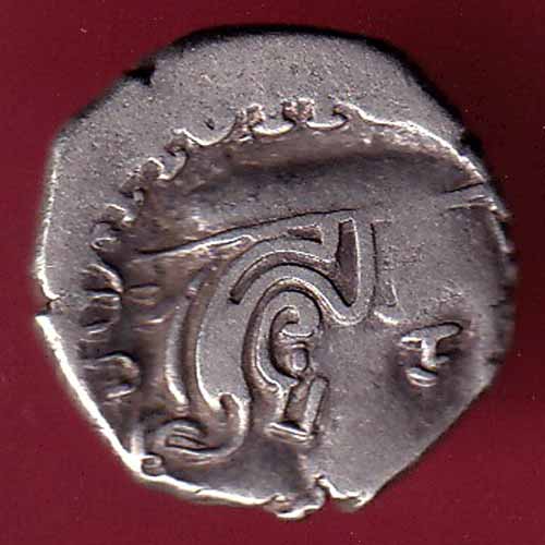 ANCIENT INDIA KSHATRAP DYNASTY KING PORTRAIT RARE SILVER COIN – S1130