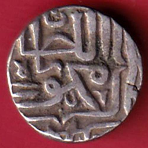 GUJARAT SULTAN MAHMUD SHAH ONE TANKA SILVER COIN –@HUB5451