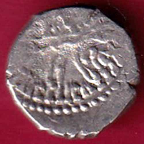 ANCIENT INDIA KSHATRAP DYNASTY KINGS PORTRAIT RARE SILVER COIN–va875