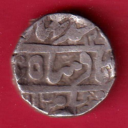 Kotah State One Rupee Silver coin–@HUB6026