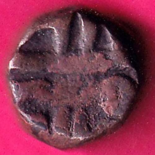 Akbar hazarat Delhi mint damri scarce coin–@HUB3588