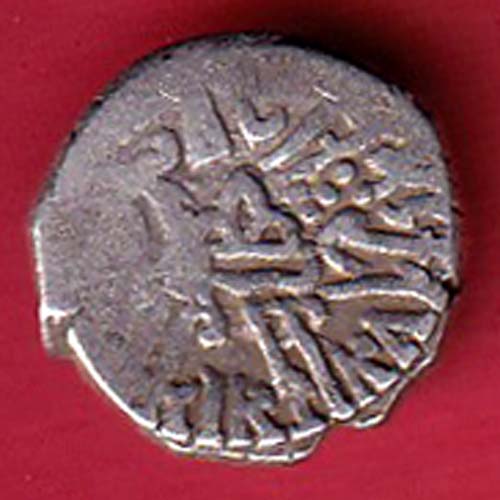 ANCIENT INDIA KSHATRAP DYNASTY KINGS PORTRAIT RARE SILVER Beautiful Coin-  oo3984