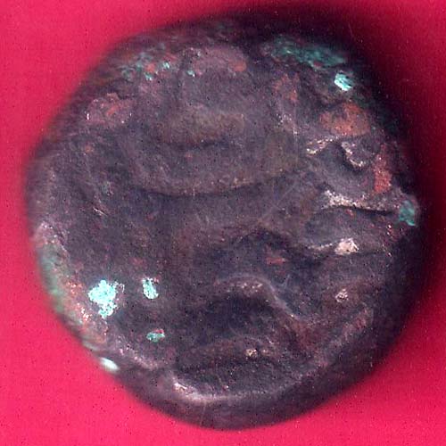 Mughals AKbar Ah98? One Dam Rare Copper Coin–@HUB5719