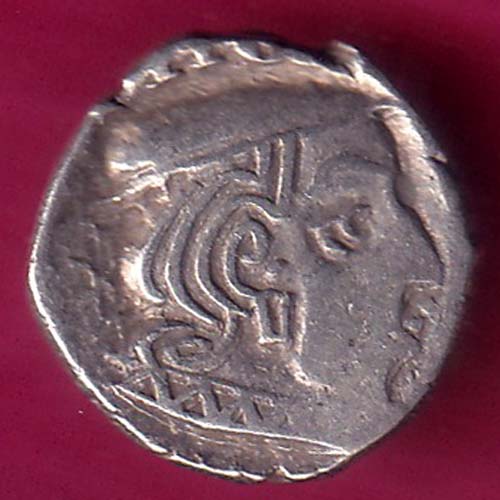 ANCIENT INDIA KSHATRAP DYNASTY KINGS PORTRAIT RARE SILVER COIN :- OO1821