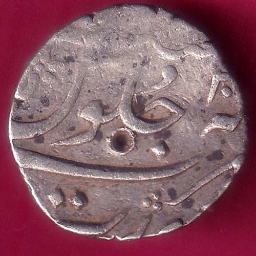 Baroda State SAYAJI RAO Gaykwad one rupee Silver coin–@HUB3395