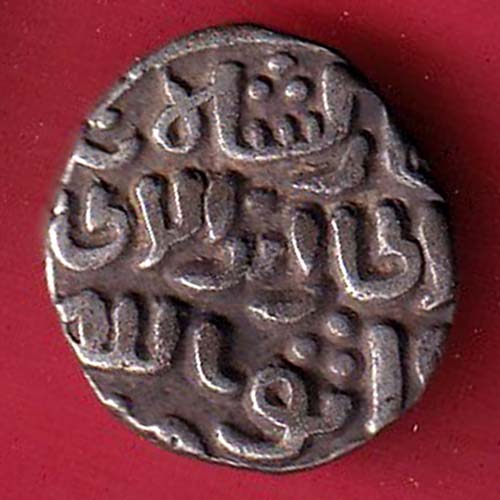 DELHI SULTAN TUGHLOUQUE SHAH 4 GANI COIN - oo4780
