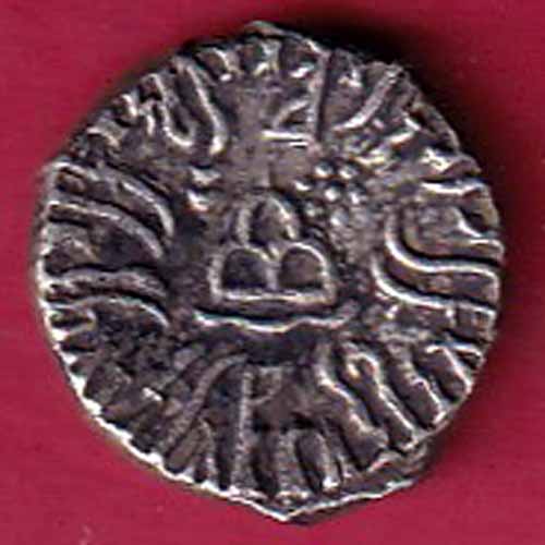 ANCIENT INDIA KSHATRAP DYNASTY KINGS PORTRAIT RARE SILVER COIN  -VA349