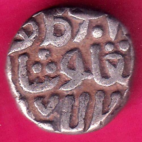 DELHI SULTAN 715-727 Ghiyath al-din Tughluq billon 4 Gani Scare COIN   :-OO2012