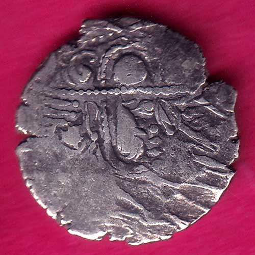 ANCIENT INDIA INDO SASSANIAN SRI HA SERIES RAJASTHAN RARE SILVER COIN –@HUB2776