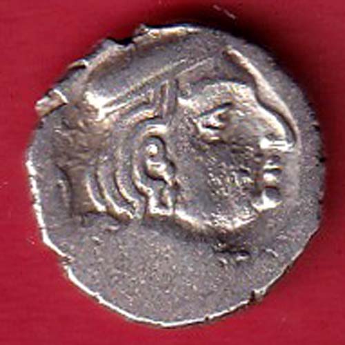 ANCIENT INDIA KSHATRAP DYNASTY KINGS PORTRAIT RARE SILVER Beautiful Coin:- OO4353