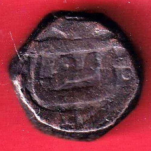 mughal akbar chain pur mint one dam  – oo5702