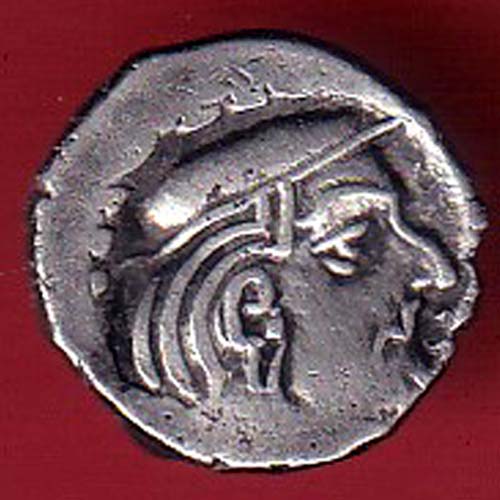 ANCIENT INDIA KSHATRAP DYNASTY KINGS PORTRAIT RARE SILVER COIN :- OO3470