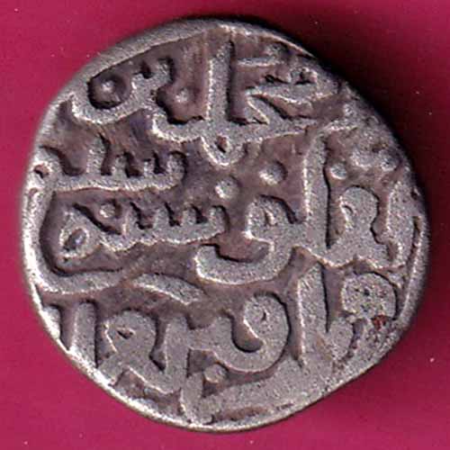 DELHI SULTAN TUGHLOUQUE SHAH 4 GANI COIN :- S2685