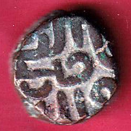 gujarat ahmedshah HALF falus copper coin Weight:- oo2230