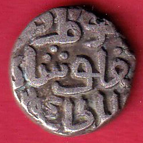 delhi sultan giyath al din tughlaq shah, billon jital–oo4104