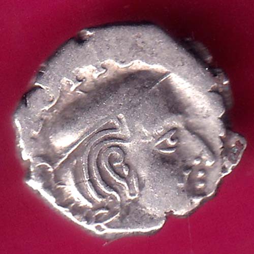 ANCIENT INDIA KSHATRAP DYNASTY KINGS PORTRAIT RARE SILVER COIN:- OO1388