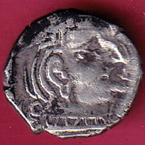 ANCIENT INDIA KSHATRAP DYNASTY KINGS PORTRAIT RARE SILVER COIN–SA1073