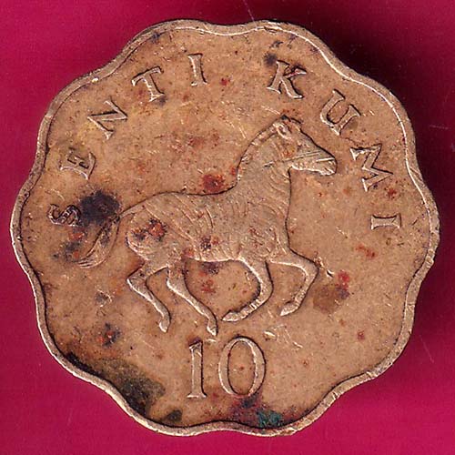 world coin 10 sent kumi :- OO1247