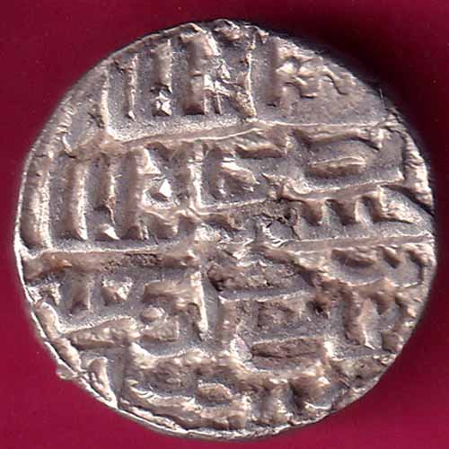 BENGAL SULTAN NUSRATSHAH ONE TANKA SILVER COIN–@HUB3921