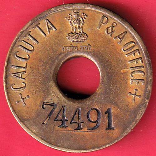 Token:-Calcutta P&A Office No.74491–@HUB5390