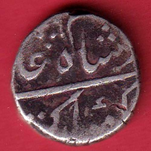 Mughals Alamgir ii Mumba Gad Ahad issue silver coin –oo4188