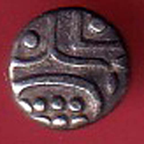 TRAVANCORE STATE RAJARAM VERMA IV SILVER CHUKRAM COIN :- OO3918